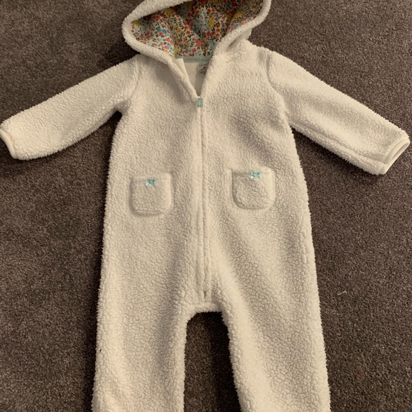 Lot of 2 Carter’s Sherpa buntings - Picture 3 of 4